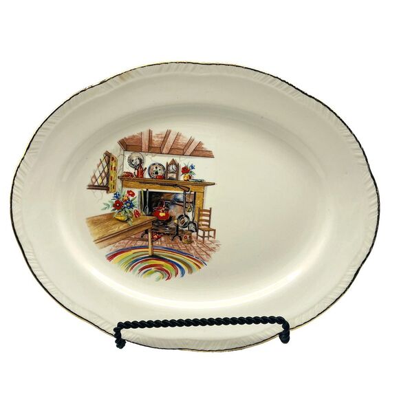 Homer Laughlin | Dining | Vintage Homer Laughlin Colonial Kitchen 15 X ...